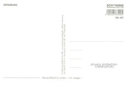 AK / Ansichtskarte Offenburg  Offenburg