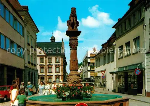 AK / Ansichtskarte Offenburg Fischmarkt Offenburg