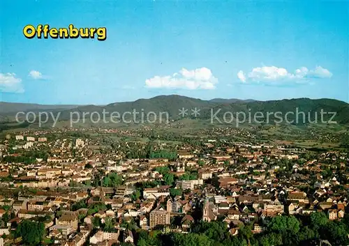 AK / Ansichtskarte Offenburg Fliegeraufnahme Offenburg