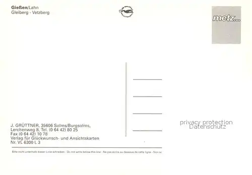 AK / Ansichtskarte Vetzberg mit Gleiberg Vetzberg