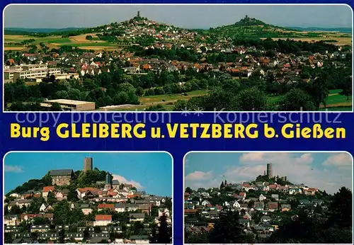 AK / Ansichtskarte Gleiberg Fliegeraufnahme mit Vetznau Gleiberg