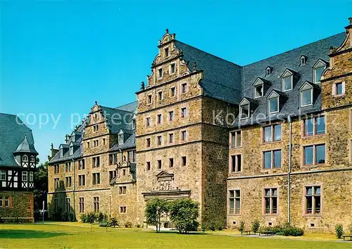 AK / Ansichtskarte Giessen_Lahn Schloss und Zeughaus Giessen_Lahn
