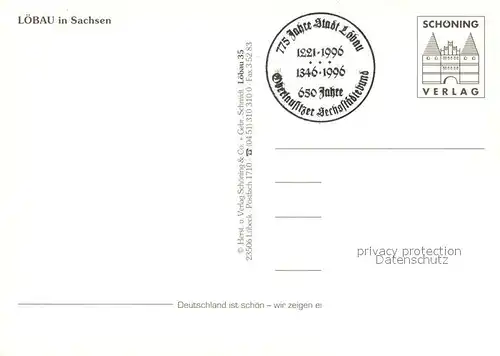 AK / Ansichtskarte Loebau_Sachsen Friedrich August Turm Loebauer Berg Loebau Sachsen