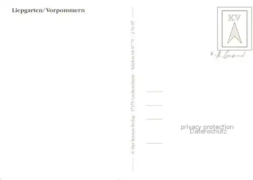 AK / Ansichtskarte Liepgarten Aussichtsturm Heimatstube Ueckermuender Strasse Liepgarten