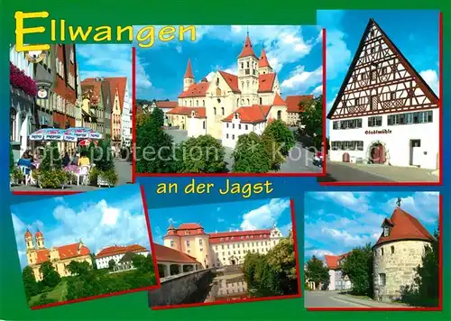 AK / Ansichtskarte Ellwangen_Jagst  Ellwangen_Jagst