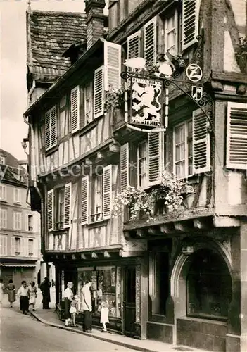 AK / Ansichtskarte Colmar_Haut_Rhin_Elsass La rue des Serruriers Colmar_Haut_Rhin_Elsass