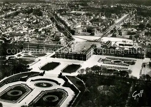 AK / Ansichtskarte Versailles_Yvelines Palais Fliegeraufnahme Versailles_Yvelines