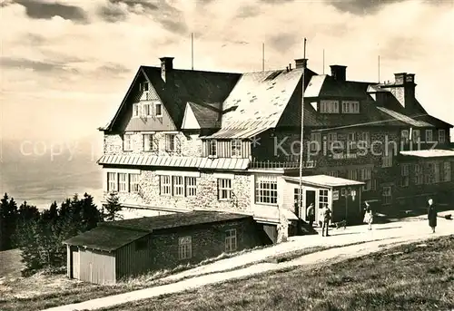 AK / Ansichtskarte Krkonose Janske Lazne Horsky Hotel  Krkonose