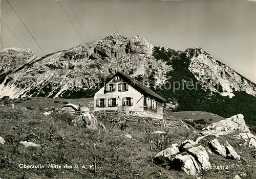 AK / Ansichtskarte Brand_Zillertal Oberzalin Huette Brand_Zillertal