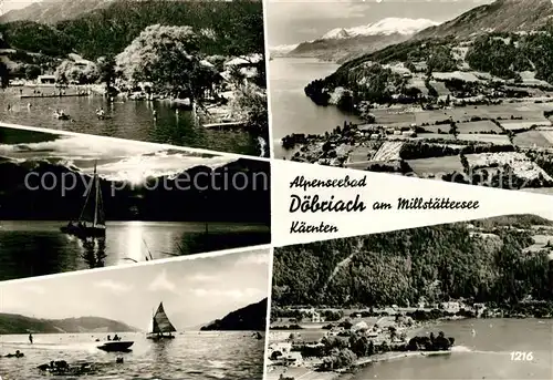 AK / Ansichtskarte Doebriach_Millstaettersee Panoramen Doebriach_Millstaettersee