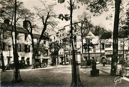 AK / Ansichtskarte Paris Ses Merveilles Le Vieux Montmartre Paris