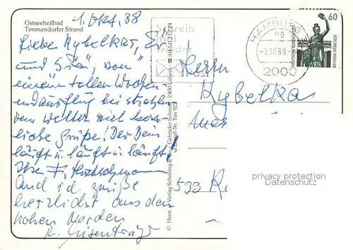 AK / Ansichtskarte Timmendorfer_Strand Ostseeheilbad Seebruecke Souvenirlaeden Promenade Park Skulptur Timmendorfer_Strand