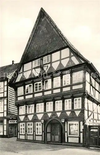 AK / Ansichtskarte Osterode_Harz Gasthof zur Ratswaage Osterode_Harz