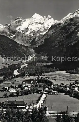 AK / Ansichtskarte Kandersteg_BE mit Bluemlisalp Kandersteg_BE