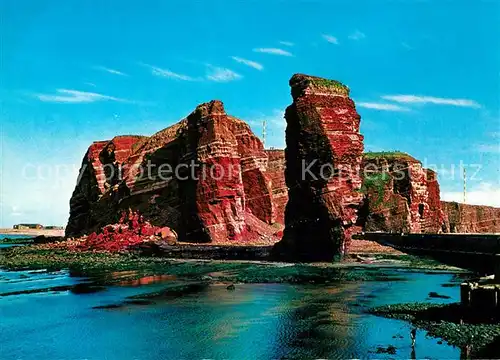 AK / Ansichtskarte Helgoland Nordspitze mit Langer Anna Helgoland