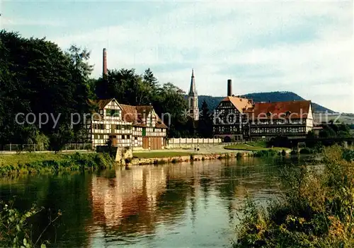 AK / Ansichtskarte Wanfried Werrapartie Wanfried