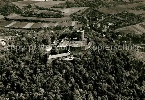 AK / Ansichtskarte Homberg_Ohm Schloss Fliegeraufnahme Homberg Ohm