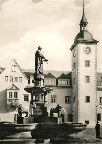 AK / Ansichtskarte Freiberg_Sachsen Rathaus Freiberg Sachsen