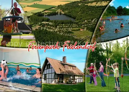 AK / Ansichtskarte Frielendorf Ferienpark am Silbersee Details Frielendorf