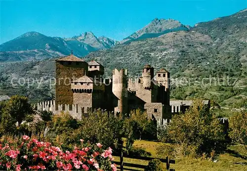 AK / Ansichtskarte Aosta Castello di Fenis Aosta