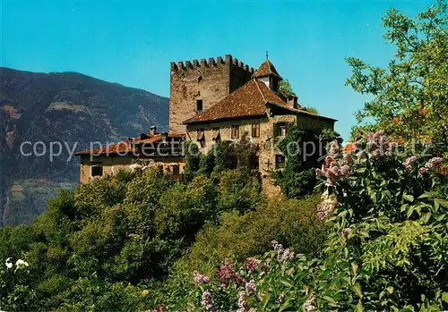 AK / Ansichtskarte Merano_Suedtirol Schloss Thurnstein Merano Suedtirol