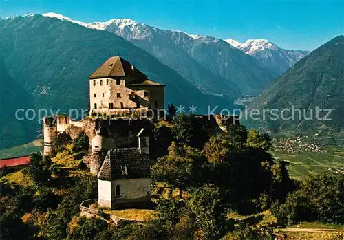 AK / Ansichtskarte Latsch_Vinschgau Burg Annenberg Latsch Vinschgau