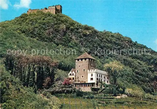 AK / Ansichtskarte Missian_Bozen Schloss Korb und Boimont Missian Bozen