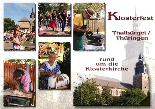 AK / Ansichtskarte Thalbuergel Klosterfest Details Thalbuergel