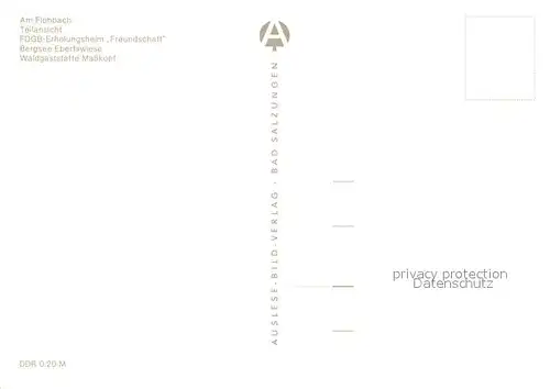 AK / Ansichtskarte Floh Seligenthal Flohmarkt Telansicht FDGB Erholungsheim Freundschaft Bergsee Ebertswiese Waldgaststaette Masskopf Floh Seligenthal