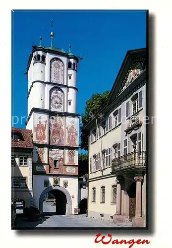 AK / Ansichtskarte Wangen_Allgaeu St Martins Tor Wangen Allgaeu
