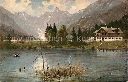 AK / Ansichtskarte Oberstdorf Christlessee Oberstdorf