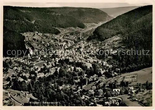 AK / Ansichtskarte Wildbad_Schwarzwald Panorama Wildbad_Schwarzwald