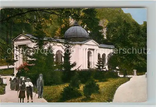 AK / Ansichtskarte Marienbad_Tschechien_Boehmen Waldquelle Marienbad_Tschechien