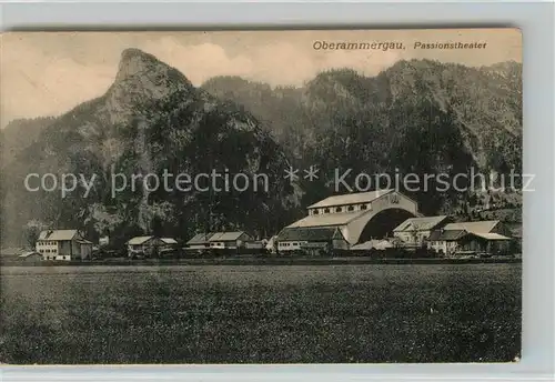 AK / Ansichtskarte Oberammergau Passionstheater Oberammergau
