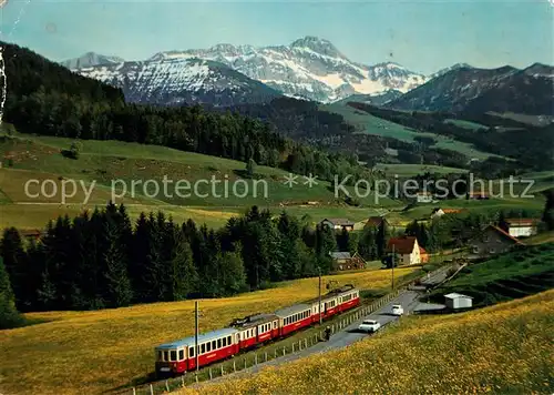 AK / Ansichtskarte Eisenbahn Appenzellerbahn  Eisenbahn