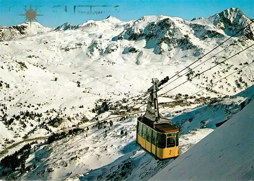 AK / Ansichtskarte Seilbahn Zehnerkar Obertauern  Seilbahn