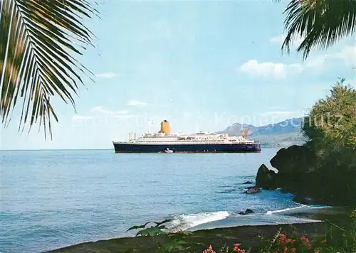 AK / Ansichtskarte Schiffe_Ships_Navires TS Bremen  Schiffe_Ships_Navires