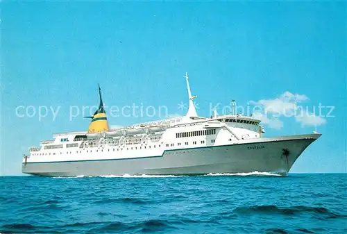 AK / Ansichtskarte Schiffe_Ships_Navires M.S. Castalia  Schiffe_Ships_Navires