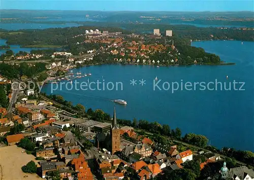 AK / Ansichtskarte Ploen_See Fliegeraufnahme Ploen_See