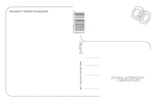 AK / Ansichtskarte Neustadt_Holstein Stadttor Hafen Denkmal  Neustadt_Holstein