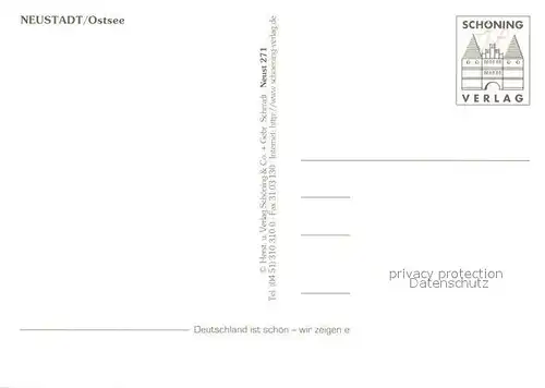 AK / Ansichtskarte Neustadt_Holstein Fliegeraufnahme Hafen Neustadt_Holstein