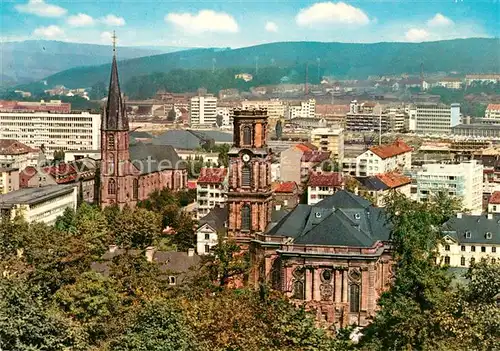 AK / Ansichtskarte Saarbruecken Blick vom Triller Saarbruecken