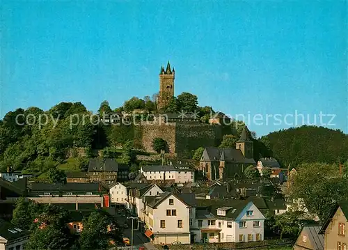 AK / Ansichtskarte Dillenburg Oranierstadt mit Schlossberg Dillenburg