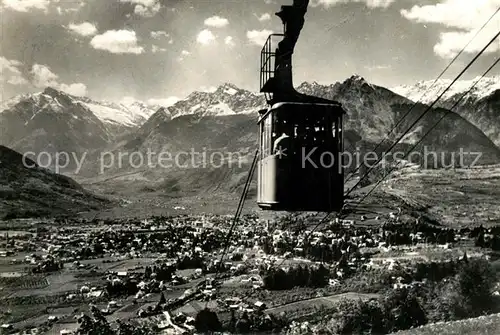 AK / Ansichtskarte Avelengo Seilbahn Panorama Avelengo