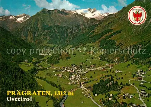 AK / Ansichtskarte Praegraten_Grossvenediger Fliegeraufnahme Grossvenediger Praegraten Grossvenediger