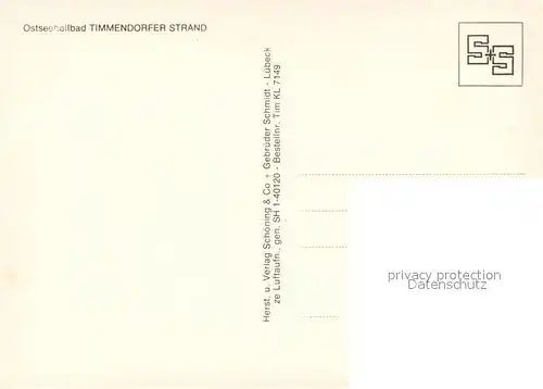 AK / Ansichtskarte Timmendorfer_Strand Ostseeheilbad Fliegeraufnahme Timmendorfer_Strand
