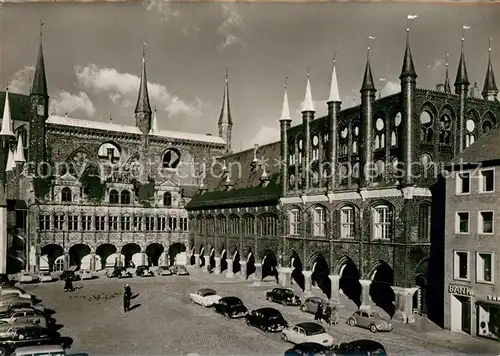 AK / Ansichtskarte Luebeck Rathaus Luebeck