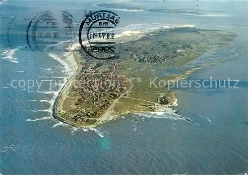 AK / Ansichtskarte Baltrum_Nordseebad Fliegeraufnahme Baltrum_Nordseebad