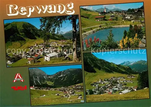 AK / Ansichtskarte Berwang_Tirol Gesamtansicht mit Alpenpanorama Berwang Tirol