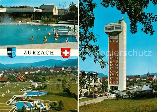 AK / Ansichtskarte Zurzach Thermalbad Turmhotel Zurzach